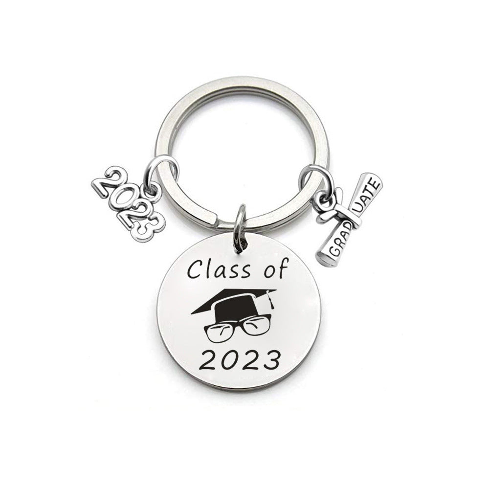 Wholesale Metal Graduation Season Gift Creative Keychain